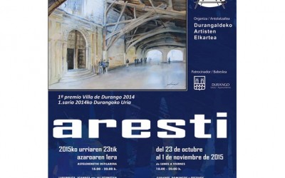 Exposición de acuarelas de Juan Carlos Aresti en Durango