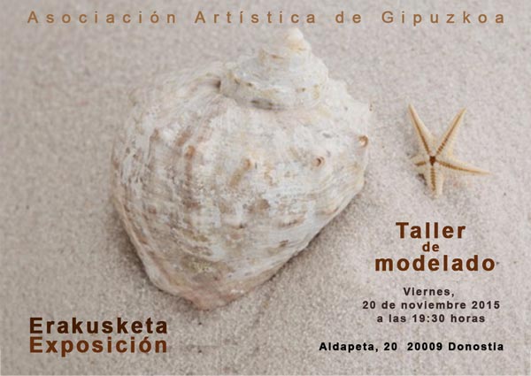 Exposición del taller de cerámica y modelado de la Asociación Artística de Gipuzkoa