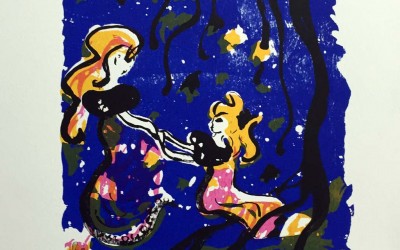 Exposición del taller de serigrafía