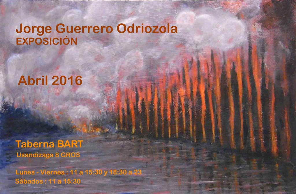 Exposición de Jorge Guerrero