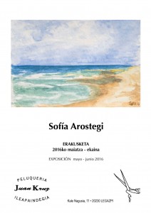 Exposición de Sofia Arostegi en Legazpi