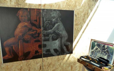 José Antonio Fermín Gorosabel trabajando en directo