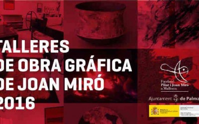 Talleres gráfica Fundación Joan Miró