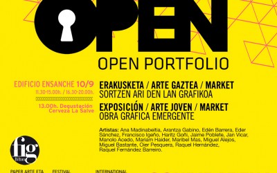 Arantza Gabino en Open Portfolio FIG 2016