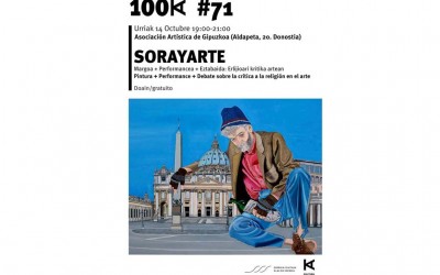 SorayArte: presentación de pintura, perfomance y debate