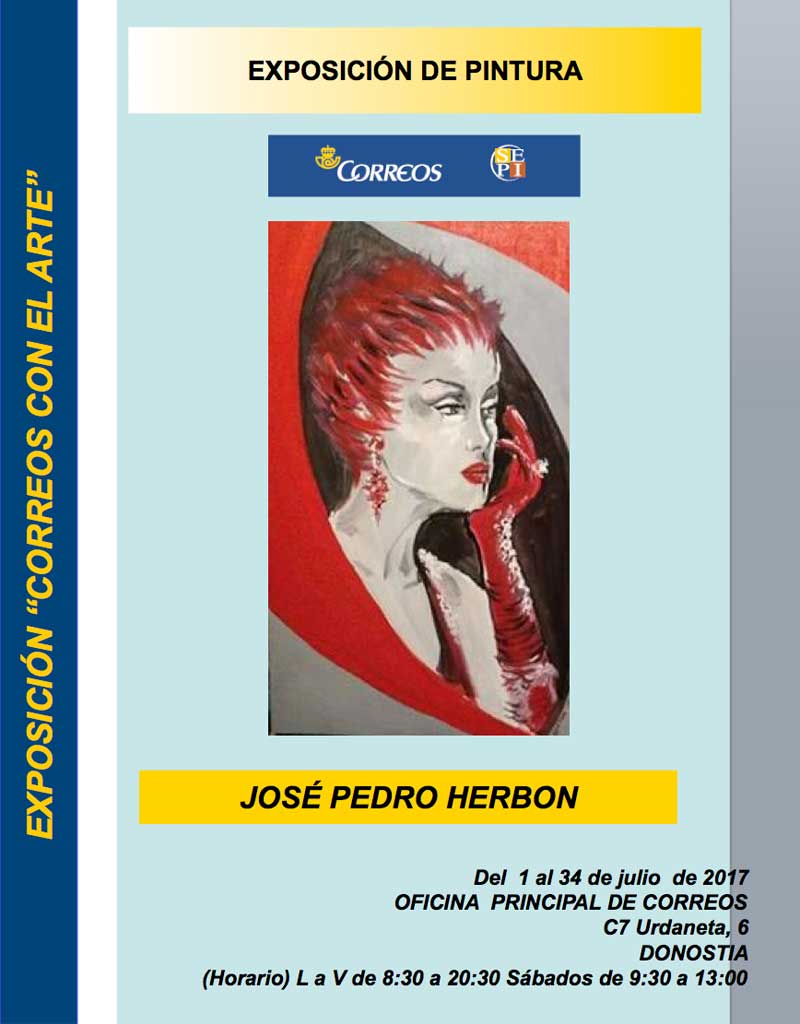 José Pedro Herbón 'Pete', en Correos