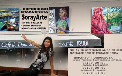 Exposición de Soraya García en Irubi