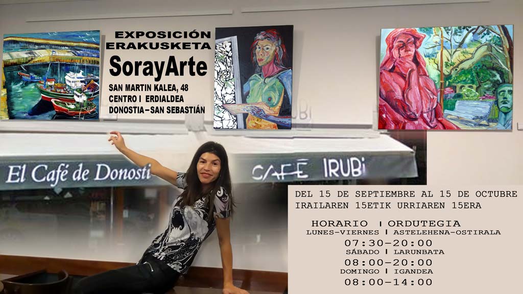 Exposición de Soraya García en Irubi