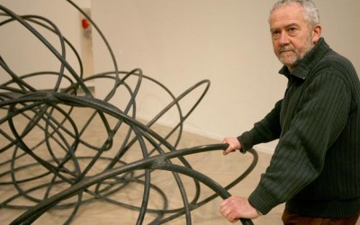 Visita al escultor José Zugasti en su estudio