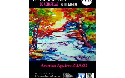 Arantza Agirre, acuarelas en Malandrino