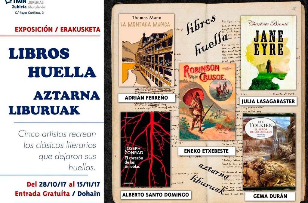 Exposición y recital 'Libros - Huella'