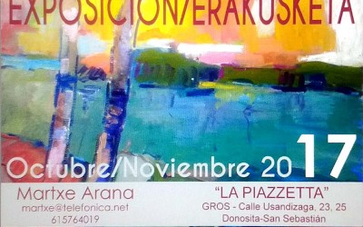 Martxe Arana en ‘La Piazzetta’ de Gros