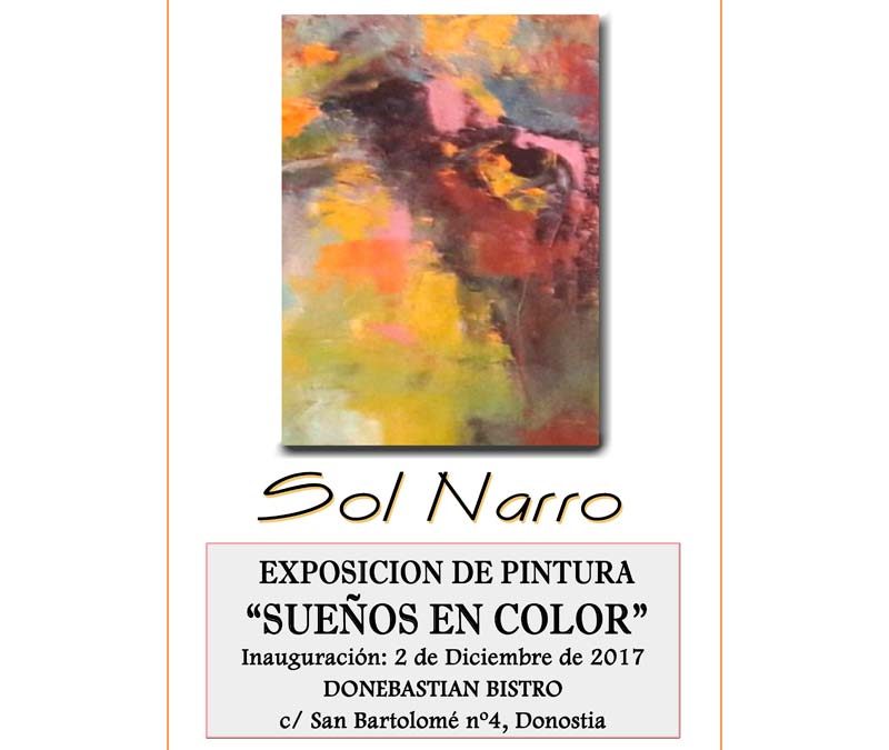 Exposición de Sol Narro en Donebastian Bistro