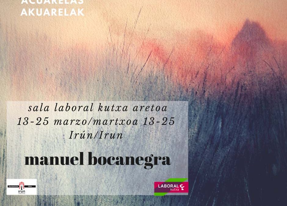 Inauguración de Manuel Bocanegra en Caja Laboral de Irun