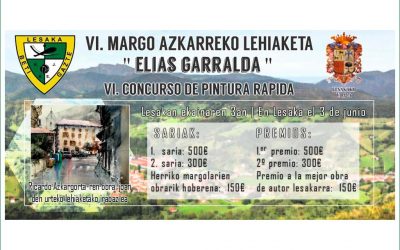 Concurso de pintura rápida en Lesaka