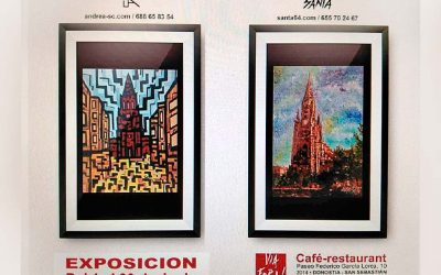 Andrea y Antonio Santamaría en Vía Fora