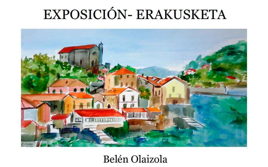 Pinturas de Belén Olaizola en Otzaski