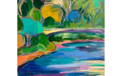 Julia Lasagabaster. Pinturas en La Piazzetta de Gros