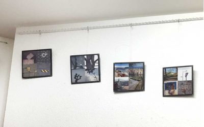 Alfredo Gil en el Hall de la Asociación