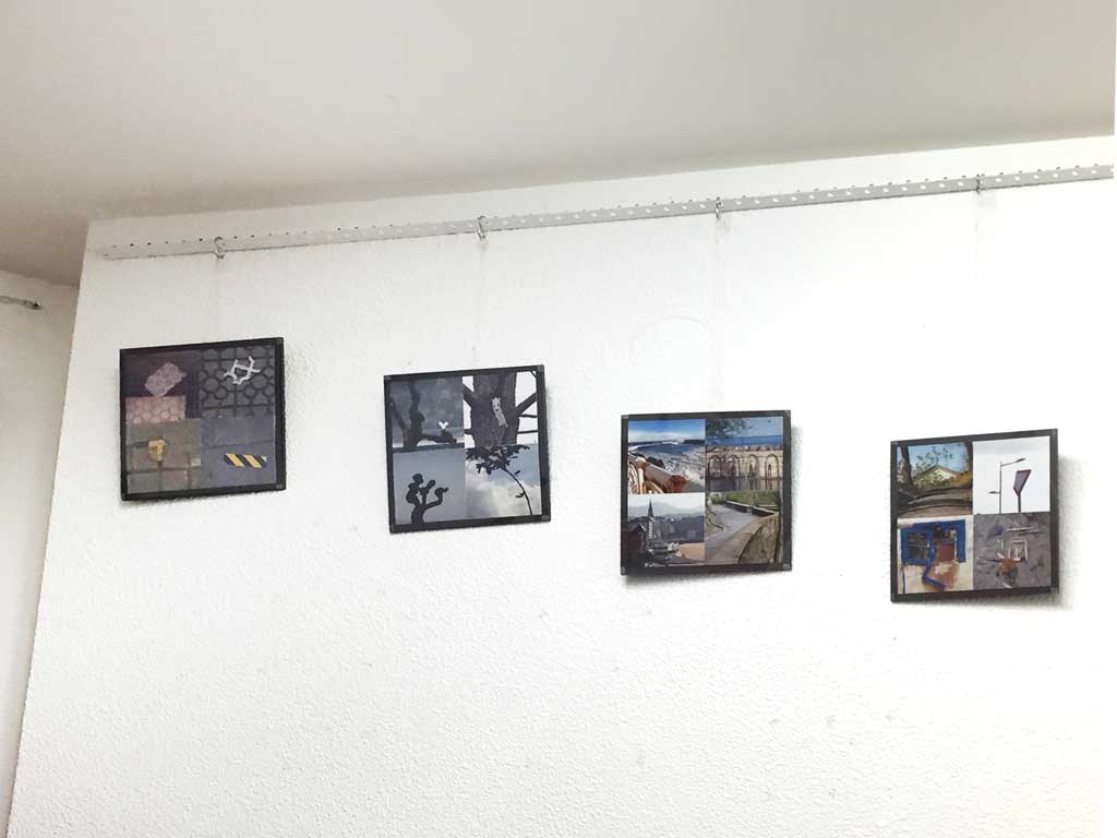 Alfredo Gil en el Hall de la Asociación Asociación Artística de