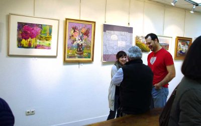 Exposición colectiva de socios en Okendo Kultur Etxea en enero de 2019