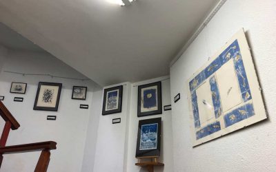 Julia Lasagabaster en el Hall de la Asociación