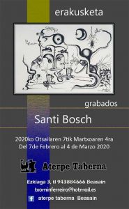 Santi Bosch en Aterpe Taberna de Beasain