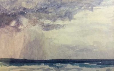 Sofía Arostegi en el Hall de la Artística