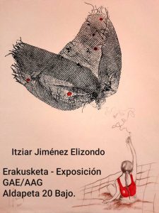 Itziar Jiménez Elizondo en el Hall de la Artística