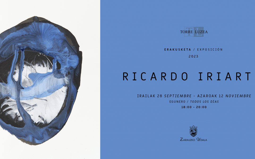 Ricardo Iriarte - Cartel de exposición en Zarautz